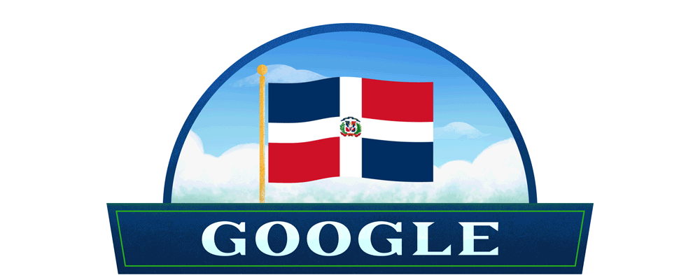 Doodle independencia dominicana - 27 de febrero de 2018